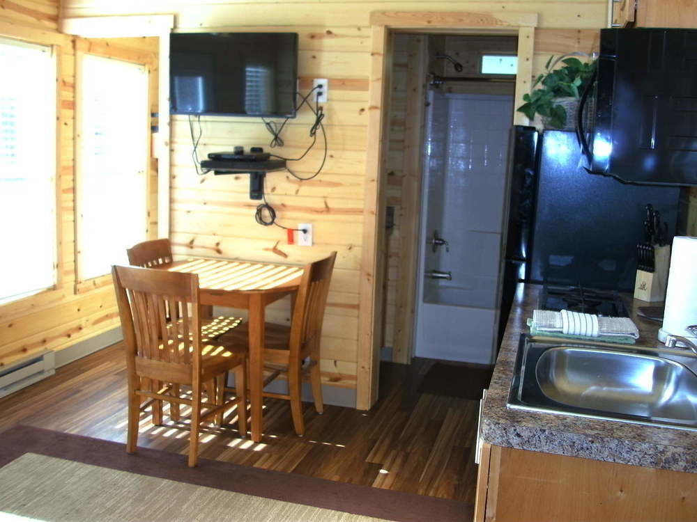 Bend-Sunriver Camping Resort Studio Cabin 6 Exterior foto
